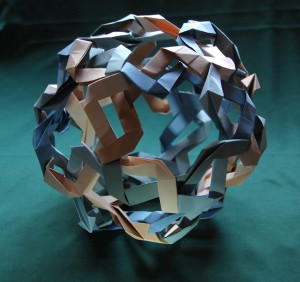 Mathematical origami by Andrea Hawksley.